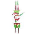 thumbnail image 1 of Jardín De Duende Navideño, Estaca De Patio De Gnomo De Metal De Navidad, Adorno De Duende De Hierro Forjado, Carteles De Patio, Decoración De Vacaciones Al Aire Libre Methold HA039912-01, 1 of 6
