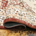 thumbnail image 3 of 2x3 Entryway Rug, Soft Washable Rugs, Non Slip Area Rug, Stain Resistant Low Pile Rugs for Bedroom, Vintage Rug for Door Mat, Red, 3 of 6
