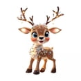thumbnail image 1 of Navidad Elk Colgante,Navidad Elk colgante ornamento colgante de acrílico,Navidad Decoración Fiesta Invierno Año Nuevo Ventana,Xmas Holiday Wall Photo Prop Interior Puertas Oficina,Casa de, 1 of 8