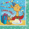 Llama Llama 2 Ply 12 7/8" x 12 7/8" Luncheon Napkins,Pack of 16,6 Packs