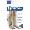 thumbnail image 3 of Truform Knee High Stockings, Open Toe: 20 - 30 mmHg, Brown, 2X-Large, 3 of 7