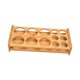 thumbnail image 1 of Soporte de Madera para Vaso de , Soporte de Almacenamiento para Vasos de Bebida para Fiesta en Casa , 12 hoyos, 1 of 6