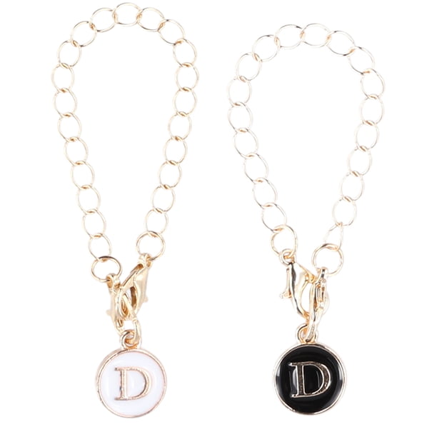 2 uds. Accesorios personalizados con dije de mango y letra para vasos Stanley