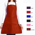 thumbnail image 1 of LELINTA Women Party Cooking Apron Kitchen Overalls Apron Waterdrop Cooking Bib Baking Apron 2 Pockets For Kitchen Work Apron -Black, 1 of 3