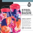 thumbnail image 2 of TAL Stainless Steel Basin Water Bottle 40 fl oz, Pink Wave, 2 of 5