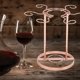 thumbnail image 3 of Organizador de vasos colgante para encimera con 6 ganchos, creativo e independiente rosa áurea, 3 of 9