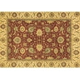 thumbnail image 1 of Ahgly Company Indoor Rectangle Oriental Brown Traditional Area Rugs, 8' x 12', 1 of 4