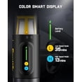 thumbnail image 3 of Aspiradora inalámbrica para coche Fanttik Slim V10 Mix, 4 en 1, con pantalla LED inteligente a color, potencia de succión de 16 kPa, miniaspiradora portátil inalámbrica para coche y escritorio de ofi, 3 of 5