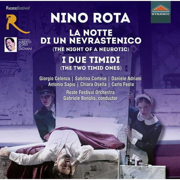 Rota / Celenza / Reate Festival Orch - Notte Di Un Nevrastenico / I Due Timidi - Music & Performance - CD