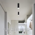 thumbnail image 3 of Inteprter Lámpara LED de techo para oficina, Bar, sala de estar, dormitorio interior, cocina, baño, pasillo, balcón, Patio, decoración, iluminación Iluminación y accesorios 30cm luz neutra Inteprter HA066862-04, 3 of 6