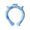 Blue, variant on 7 Inch Cooling Neck Ring, Reusable Ice Ring Neck Cooler Tube for Women, Wearable Body Cooling Products for Outdoor Indoor, Relief for Hot Flashes and Summer Heat