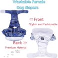 thumbnail image 3 of Washable Dog Diapers Female,Reusable Dog Diapers Female,Washable Diapers3 Pieces * M Size, 3 of 5