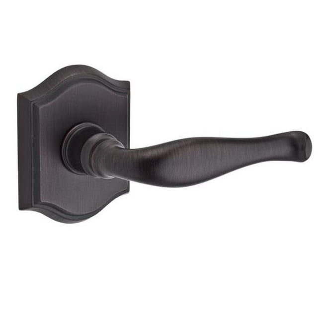 Baldwin PS.DEC.TAR.112 Passage Decorative Lever & Traditional Arch Rose, Venetian Bronze