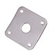 thumbnail image 1 of 2x Placa de cubierta cuadrada para zócalo de guitarra para piezas de repuesto Les Paul Accs Plata, 1 of 3