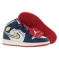 thumbnail image 4 of Nike Air Jordan 1 Mid SE Armory Navy/Metallic Gold FN1353-400 Men's Size 6.5 Medium, 4 of 4