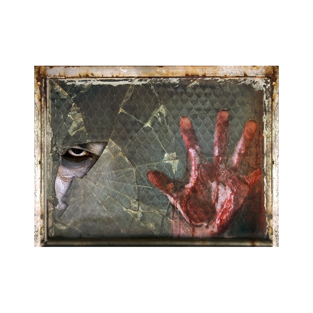 Moins de 5 Autocollants Muraux Autocollant Fenêtre Mur Halloween Déco Joyeux Décalque Décoration Arrière-Plan Maison Déco Maison