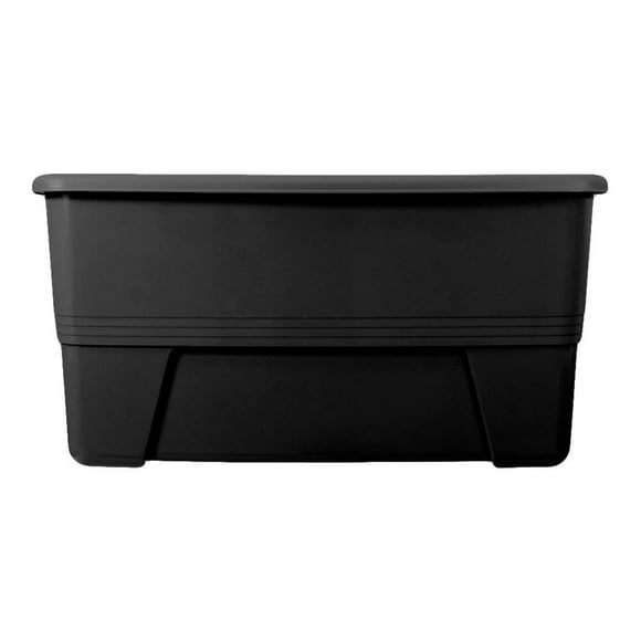 Caja Plastic Trends Atlanta Plástico 117 L con Tapa Negro