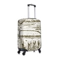 thumbnail image 3 of Naloa Rice Harvest Elastic Suitcase Protector, Travel Suitcase Protector Cover Fits 18-32in Suitcase - Small, 3 of 9