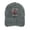 Gray, variant on Feral And Free Racoon 4Th Of July Sand Colour Cotton Baseball Cap for Men Women, Outdoor Casual Adjustable Hat