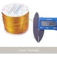 thumbnail image 4 of 20 Gauge 770FT Aluminum Wire Anodized Jewelry Craft Making Beading Floral Colored Aluminum Craft Wire - Gold, 4 of 9