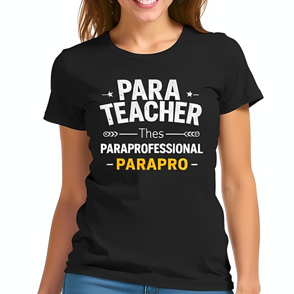 PARA TEACHER T-Shirt for Paraprofessionals - Stylish & Comfortable Tee Celebrating Education Support