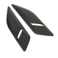 thumbnail image 2 of Engine Hood Vent Trim, Heat Sinking Left Right ABS Plastic Bonnet Air Outlet Cover  For Car Decoration Carbon Fiber Style, 2 of 8