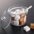 thumbnail image 3 of 4 Pcs Salt Bowl,Acrylic Clear Sugar Bowl with Lid and Salt Spoon,Plastic Storage Sugar Jar,Seasoning Jar,Empty Clear Condiment Jar for Sugar,Salt,Tea,Spices,Herbs,Condiments (7.1 oz),Topboutique, 3 of 7