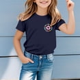 thumbnail image 2 of ibiyuan Autism Awareness Shirt Kids Autistic Tshirt Puzzle Heart Graphic Tee Inspirational Tops for Toddler Boys Girls,Navy, 2 of 6