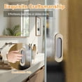 thumbnail image 4 of LWVITH 4 Pack Self-Stick Door Handles, 4 Inch Sliding Door Stick Aluminum Alloy Self Adhesive Flat Finger Pulls, No Drill Cabinet Knobs for Drawer, Sliding Glass/Screen/Barn/Closet/Balcony Doors, 4 of 6