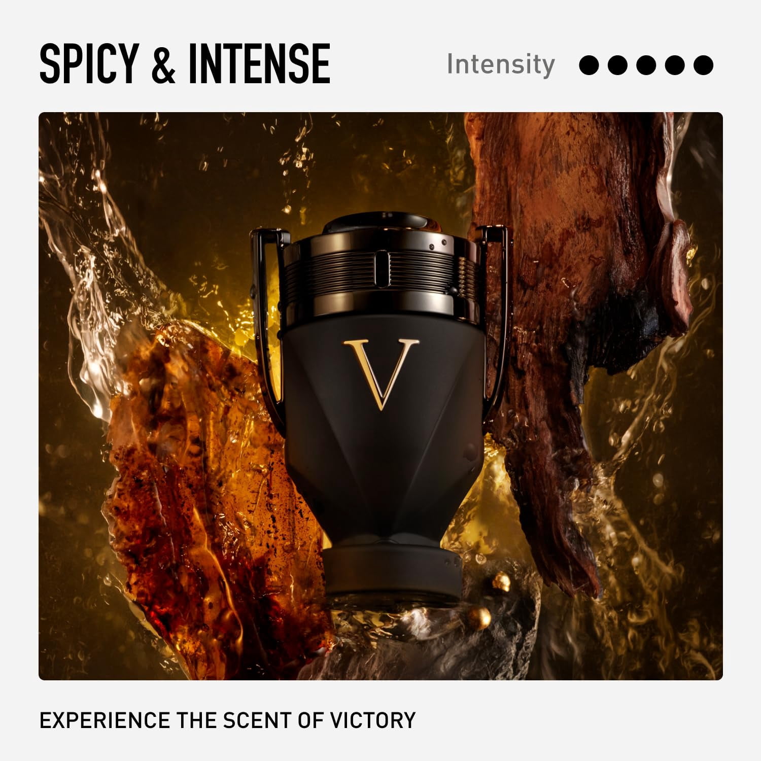Paco Rabanne Men's Invictus Victory Absolu Parfum 3.4 oz Fragrances 3349668641833