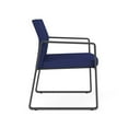 thumbnail image 4 of Fauteuil d'Appoint Surdimensionné Gansett pour Réception / Acier Charbon / Bleu, 4 of 5