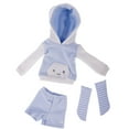 thumbnail image 1 of Hoody Socks for 6 Dress Up ACCS Blue, 1 of 7