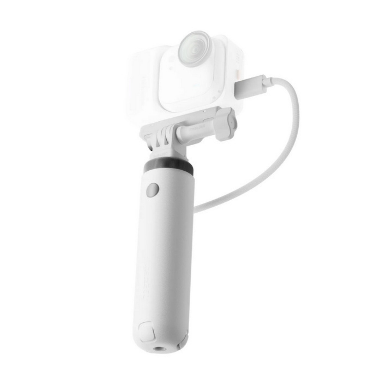 Insta360 Power Handle 4800mAh Charging Grip for Ace Pro 2 / GO Ultra – 2-in-1 Tripod Selfie Stick with Built-In Battery and USB-C Output