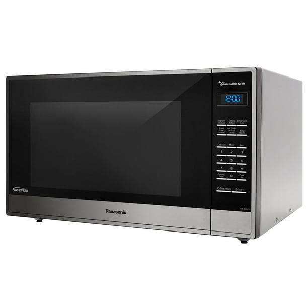Panasonic - mo-ri Amazon.com: Panasonic 2.2 cu. ft. Stainless-Steel Microwave