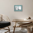 thumbnail image 4 of Americanflat Dual Rustic Photo Frame - 5" x 7" - Rustic Turquoise Blue, 4 of 8