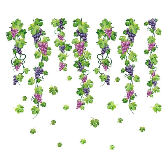 PVC Wall Stickers Wall Decoration Grape 580x810mm