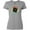 AC-Heather Grey, variant on Turn Table Record Player Retro Women's T-Shirt