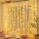 thumbnail image 3 of Cortina de luz LED de bajo voltaje 3*3m 300 luces Barra de hielo Luz Estrella, 3 of 5