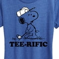 thumbnail image 3 of Peanuts - Teerific Snoopy - Women's Short Sleeve Graphic T-Shirt, 3 of 6