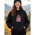 thumbnail image 4 of Trendy Breast Cancer Awareness Hoodie for Men and Women, Unisex Pullover Hooded Sweatshirt, Comfortable Cotton Poly Blend, Support and Awareness Casual Outfit, 4 of 5