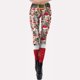 thumbnail image 3 of WILLBEST Pantalones de Yoga Con Copos de Nieve Para Mujer, Mallas Elásticas Para Correr, Diseño de Muñeco de Nieve Navideño, Con Estampado Personalizado, Cómodas Mallas de Entrenamiento Extra Grande, 3 of 7