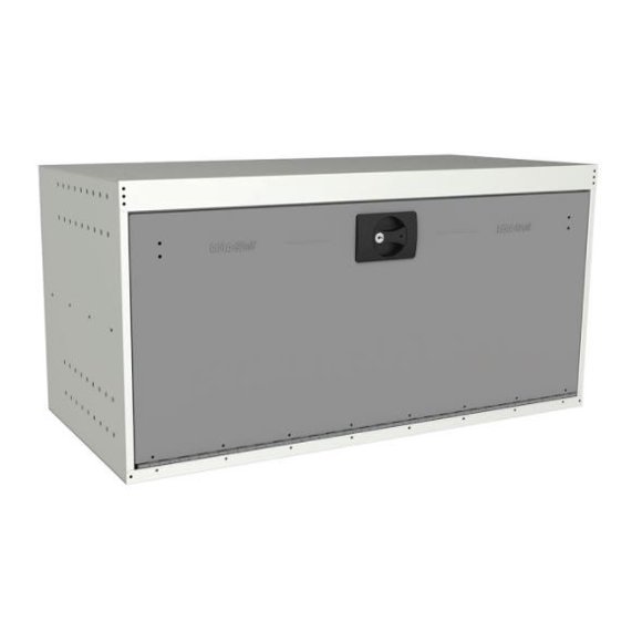 Rolacase Système de Rangement pour Van Armoire RSLBX/82 Série 8 Système de Rangement pour Van avec Étagère; Sans Tiroirs; Acier Galvanisé; Revêtement en Poudre