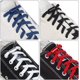 thumbnail image 2 of 6 pares de cordones elásticos universales para niños y adultos, con sistema de cierre de botón de metal, adecuados para calzado deportivo, zapatillas para correr, calzado informal, sin cordones, 2 of 5