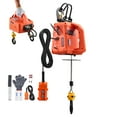 thumbnail image 1 of Cabrestante eléctrico 3 en 1 VEVOR, capacidad de 1100 lb, cabrestante eléctrico portátil de 1500 W, altura de elevación de 25 pies, 16,4 pies/min con control remoto manual, con cable e inalámbrico, 1 of 9