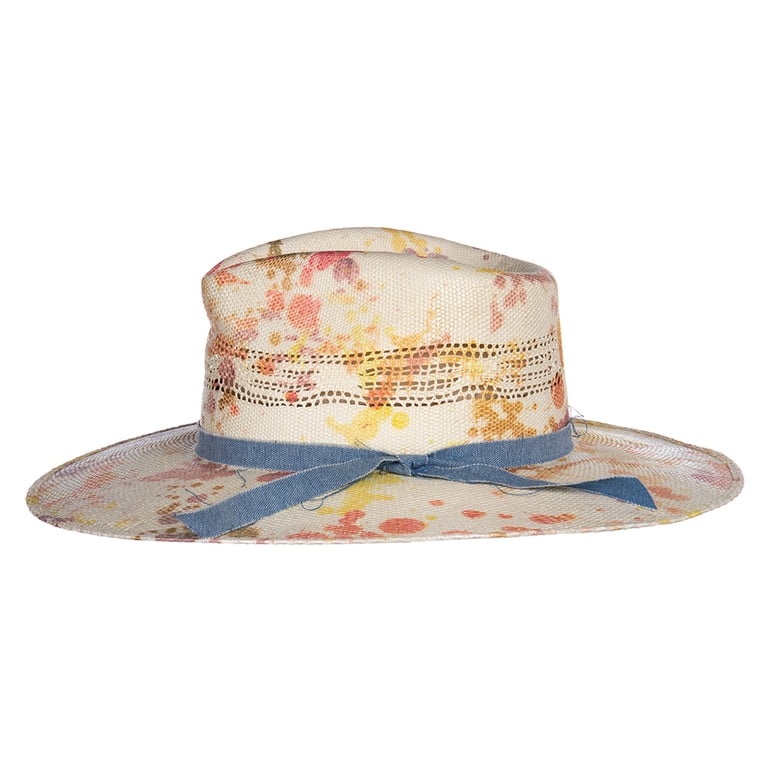 Charlie 1 Horse Mens Big Splash Splattered 3 3/4` Brim  display picture 3