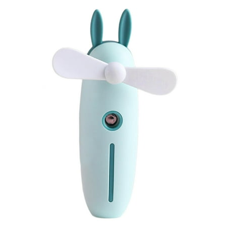

Portable Fan | Travel Misting Fan | USB Rechargeable Mute Cooling Fan Handheld for Outdoor Indoor Commute Offices Travel