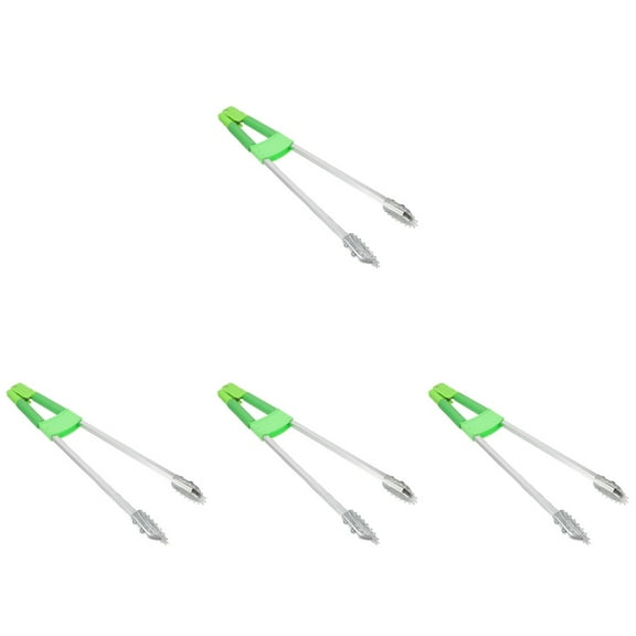 FENGGUIQU Litter Picker, Light Green, Ergonomic Handle, Perfect for Outdoor Cleaning, 4Pcs