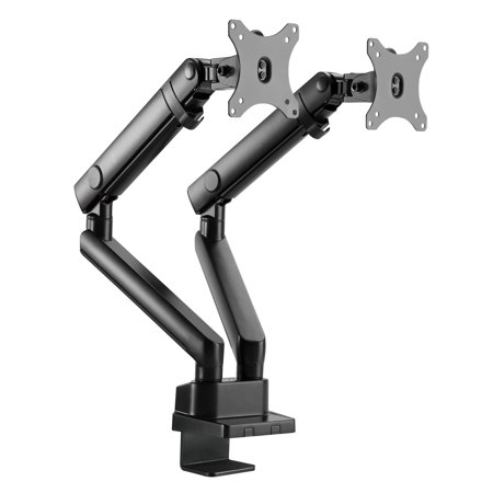 UPC: 0627170100325 | Amer Networks – HYDRA2B – Amer Mounting Arm for Curved Screen Display  Flat Panel Display – Matte Black – 2 Display(s)