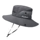 thumbnail image 1 of Sombreros para el sol para mujer con protección UV, plegables, con orificio para cola de caballo, 1 of 4