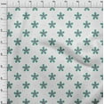 thumbnail image 4 of oneOone Cotton Poplin Sea Green Fabric Florals Diy Clothing Quilting Fabric Print Fabric By Yard 56 Inch Wide, 4 of 6